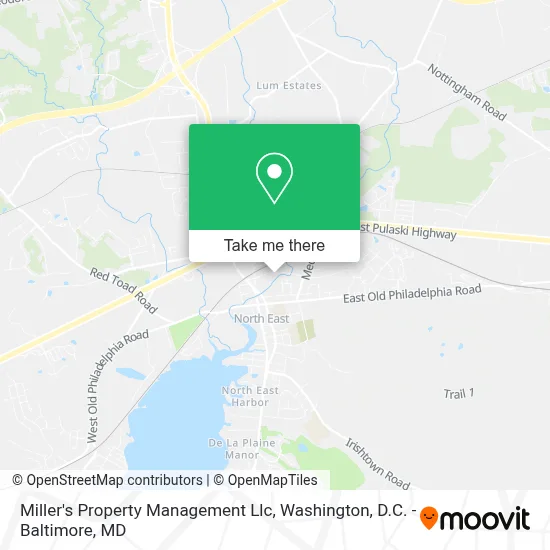 Miller's Property Management Llc map