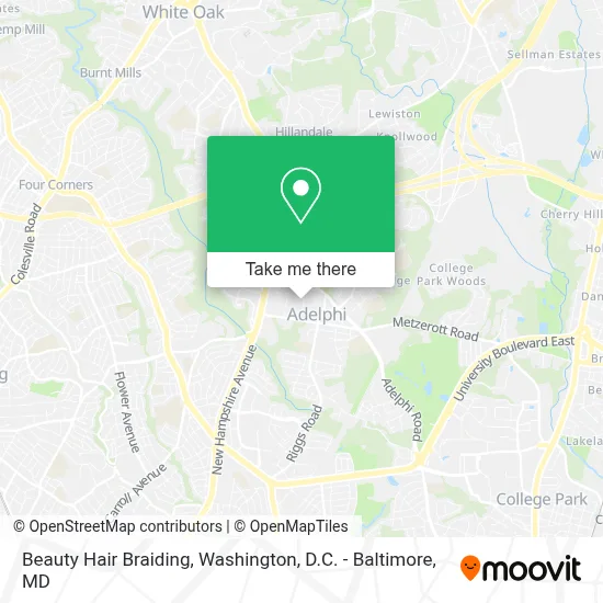 Beauty Hair Braiding map