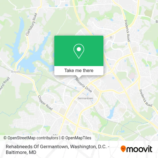 Rehabneeds Of Germantown map