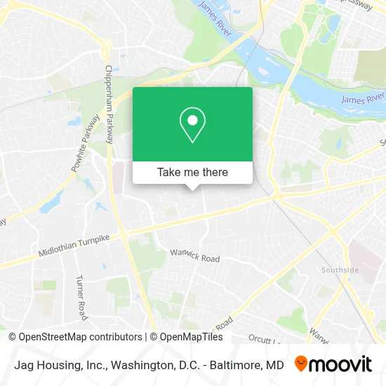 Jag Housing, Inc. map