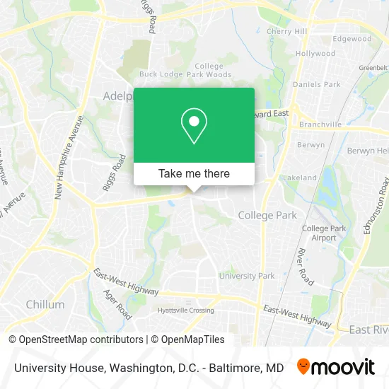 University House map