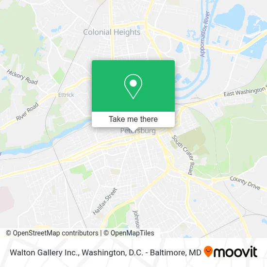 Walton Gallery Inc. map