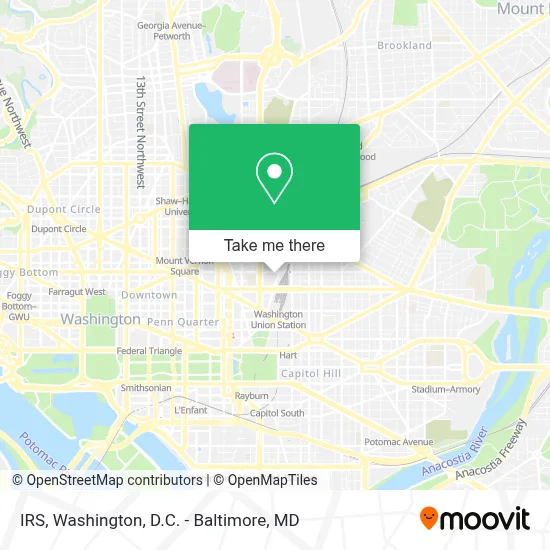 Irs map