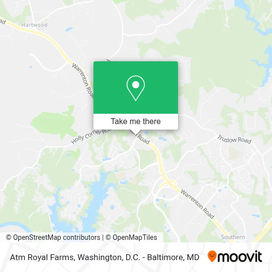 Atm Royal Farms map