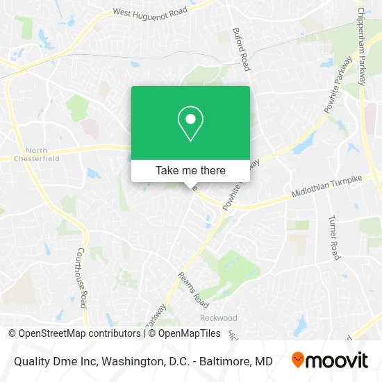 Quality Dme Inc map