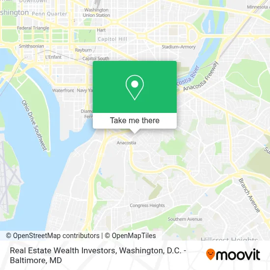 Real Estate Wealth Investors map