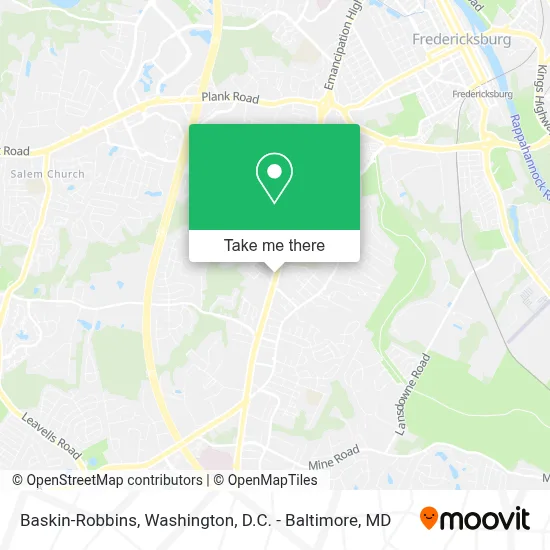 Baskin-Robbins map