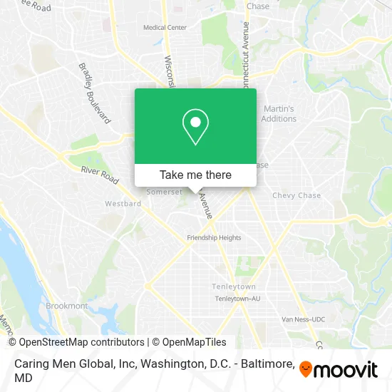 Caring Men Global, Inc map