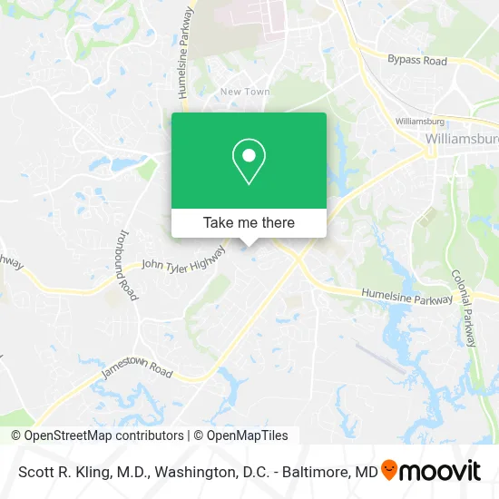 Scott R. Kling, M.D. map