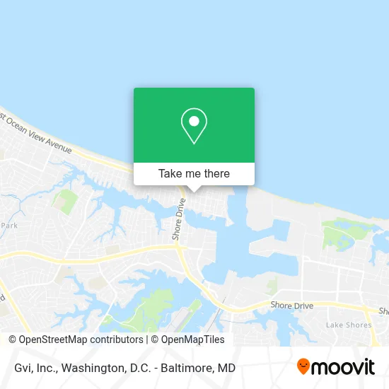 Gvi, Inc. map