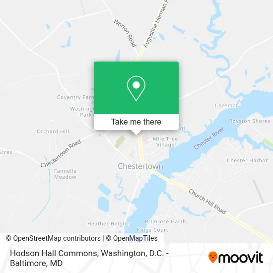 Hodson Hall Commons map