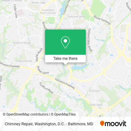 Chimney Repair map