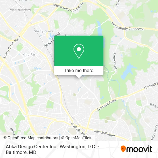 Abka Design Center Inc. map