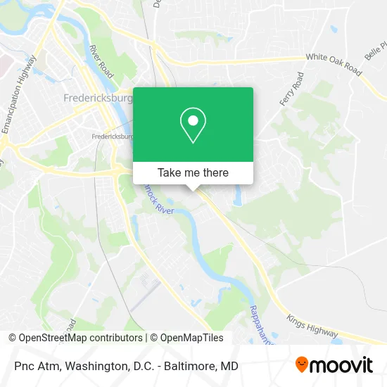 Pnc Atm map