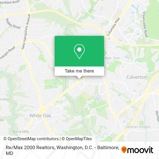 Re/Max 2000 Realtors map