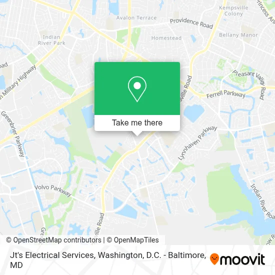Jt's Electrical Services map