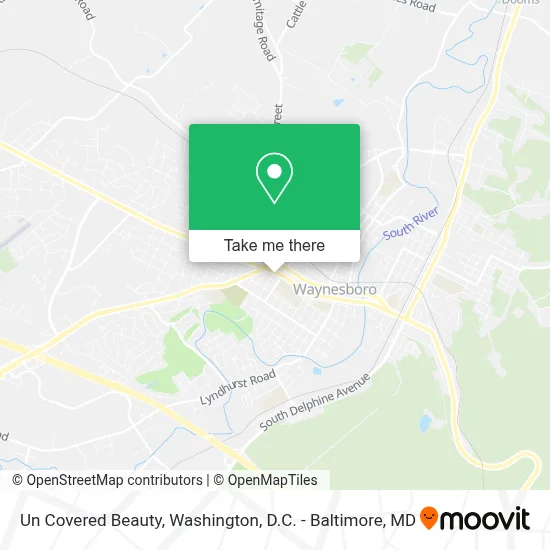 Un Covered Beauty map