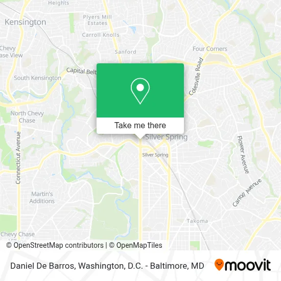 Daniel De Barros map