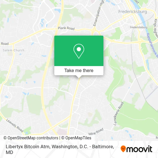 Libertyx Bitcoin Atm map