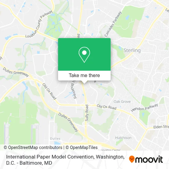 International Paper Model Convention map
