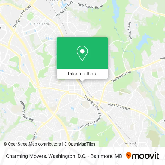 Charming Movers map