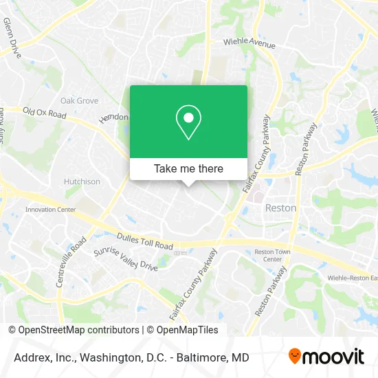 Addrex, Inc. map