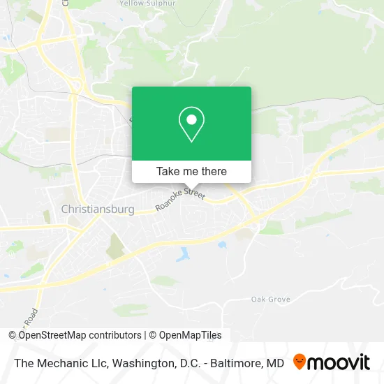 The Mechanic Llc map