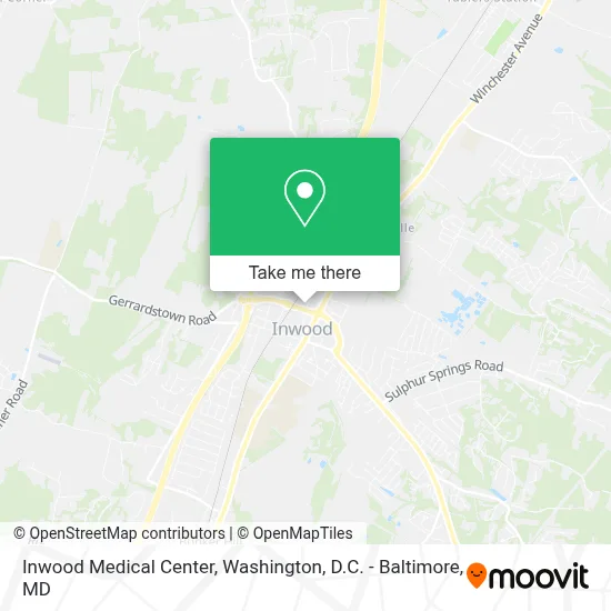 Inwood Medical Center map
