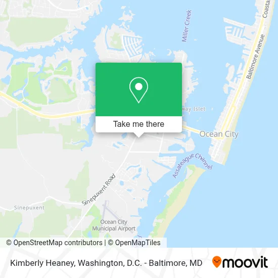 Kimberly Heaney map