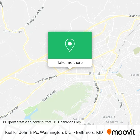 Kieffer John E Pc map