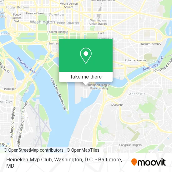 Heineken Mvp Club map