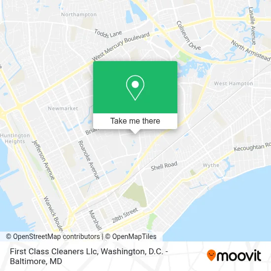 First Class Cleaners Llc map