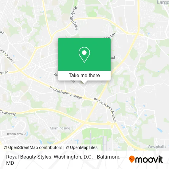 Royal Beauty Styles map