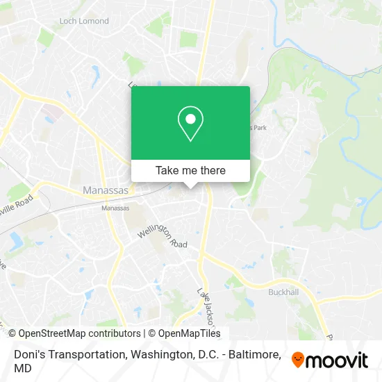 Doni's Transportation map
