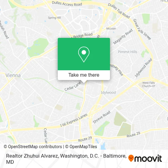 Realtor Zhuhui Alvarez map