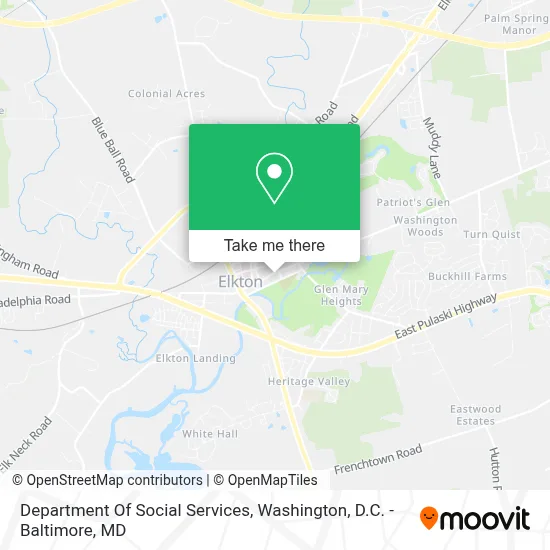 Department Of Social Services map