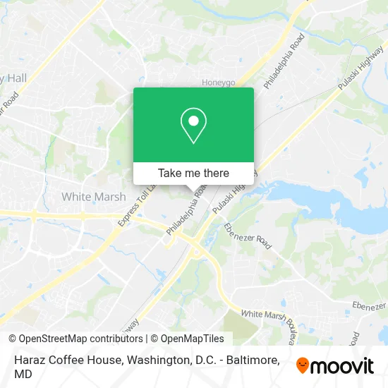 Haraz Coffee House map