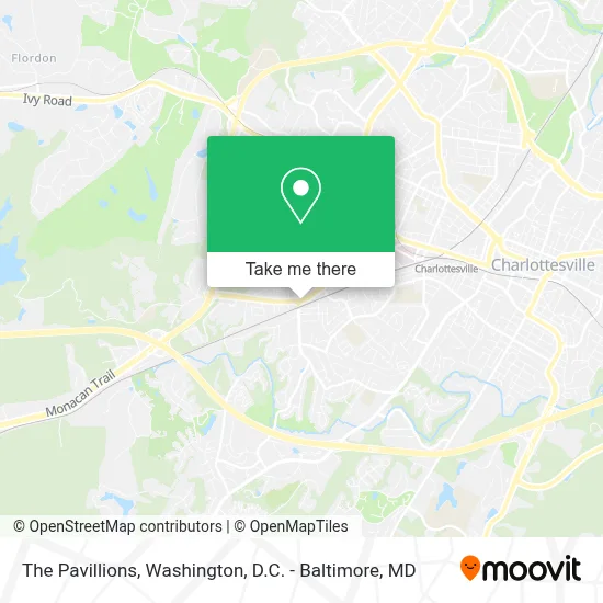 The Pavillions map