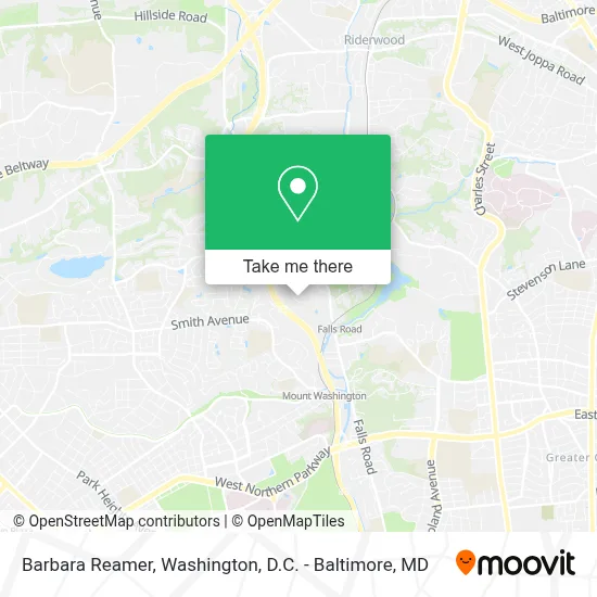 Barbara Reamer map