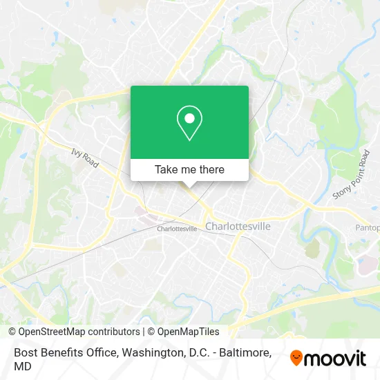 Bost Benefits Office map