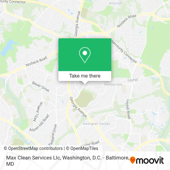Max Clean Services Llc map