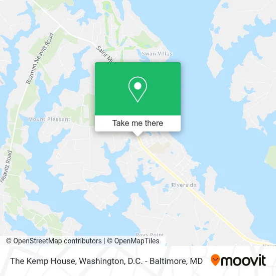 The Kemp House map