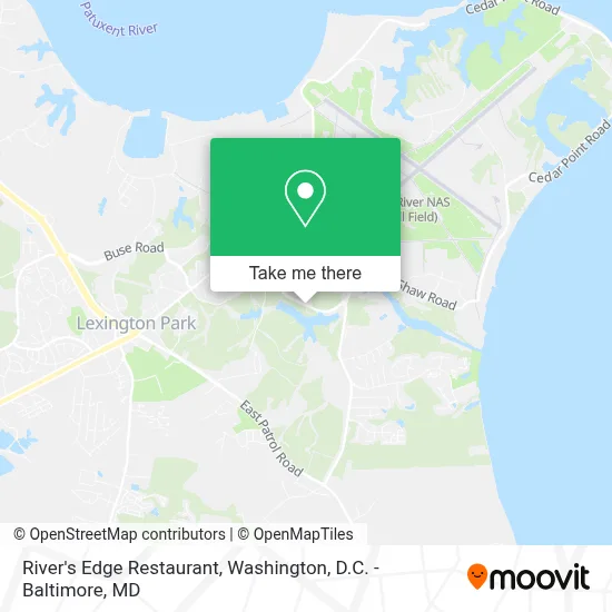 River's Edge Restaurant map