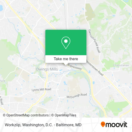 Workziip map