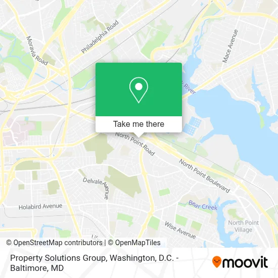 Property Solutions Group map