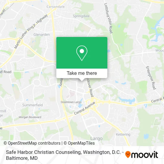 Safe Harbor Christian Counseling map