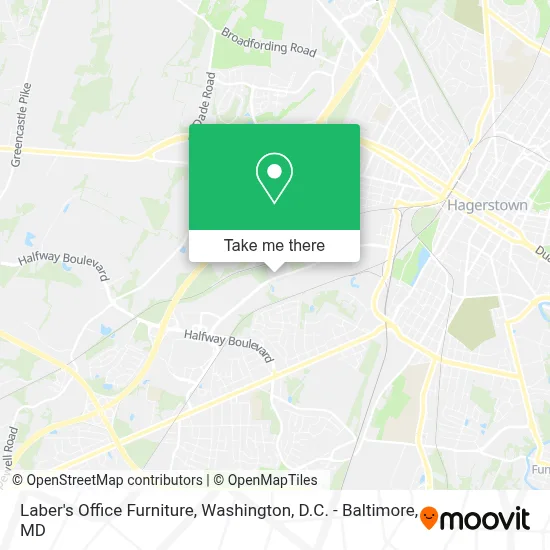 Laber's Office Furniture map