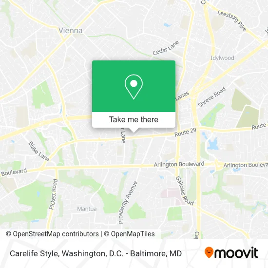 Carelife Style map