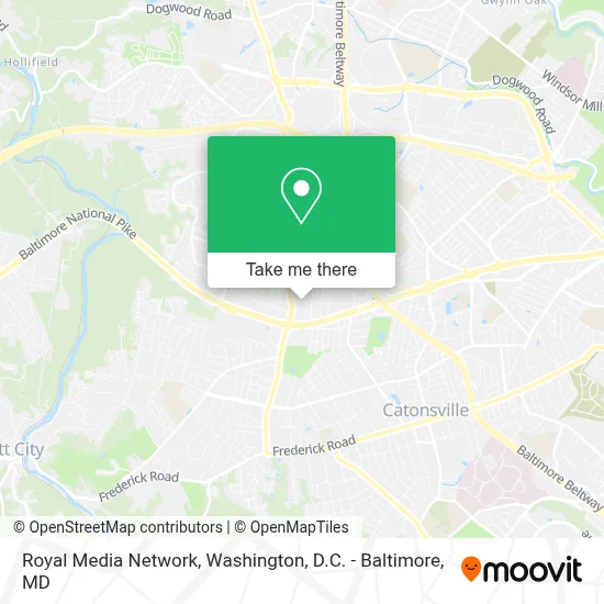 Royal Media Network map
