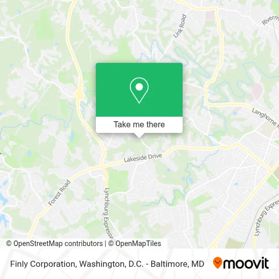 Finly Corporation map
